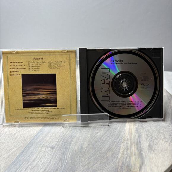 The Way It Is by Bruce Hornsby/Bruce Hornsby & the Range (CD, 1986, RCA) - Picture 3 of 4